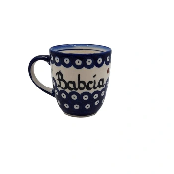 Kubek 0,3 Bell z napisem Babcia